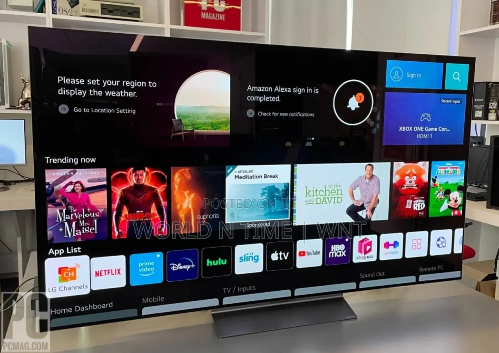 LG OLED Evo C2 55 Inch Smart TV 2022