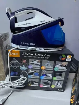 RAF Steam Iron Non-stick Ceramic Sole Electric Steam Iron