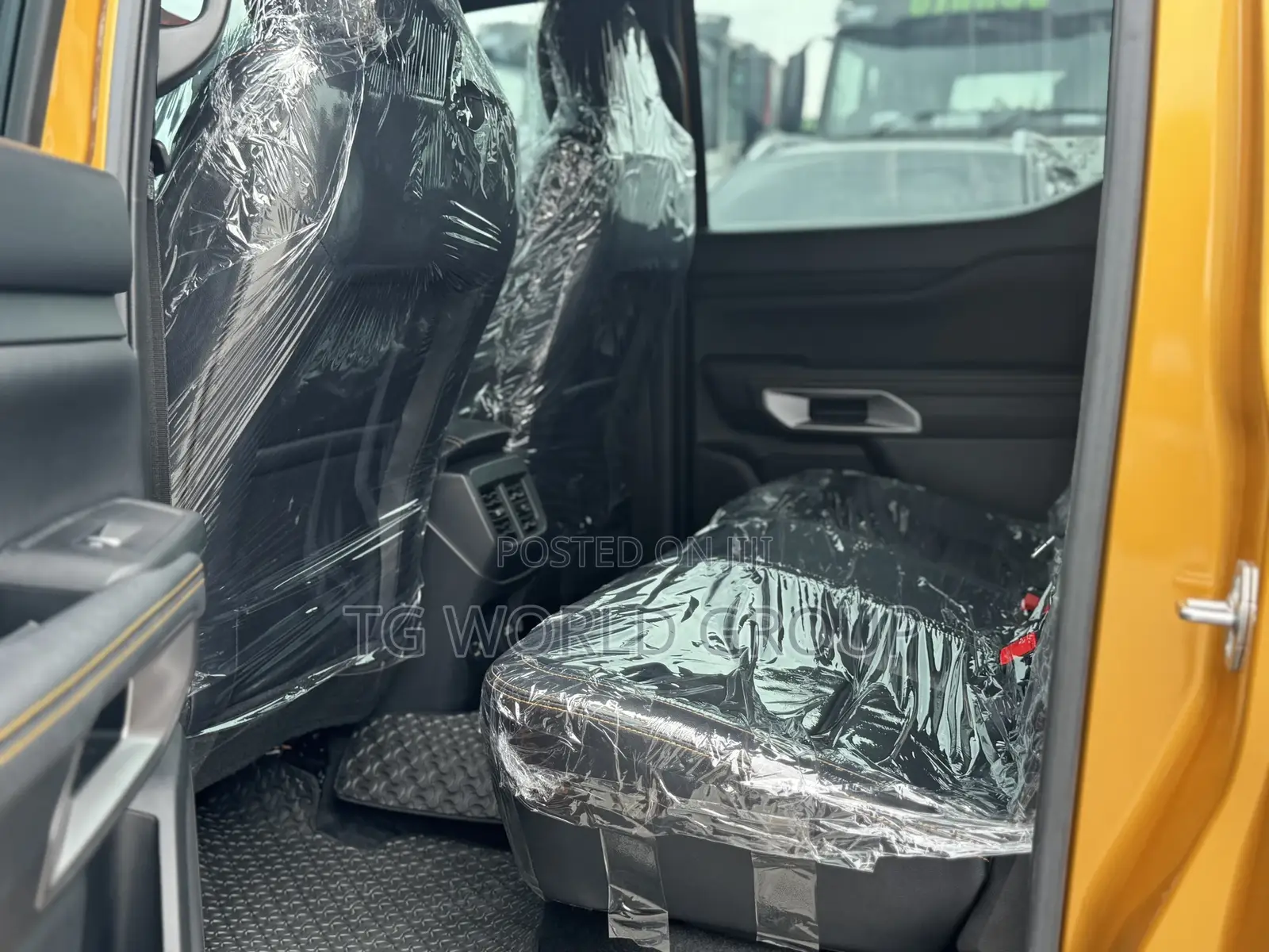 New Ford Ranger 2023 Orange