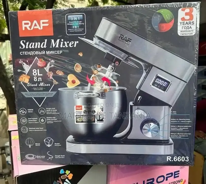 RAF Kitchen Stand Mixer Dough Maker 8 Liter