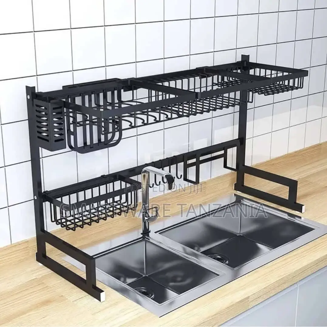 Home Kitchen Sink Dish Rack Organizer Shelf Storage Holder