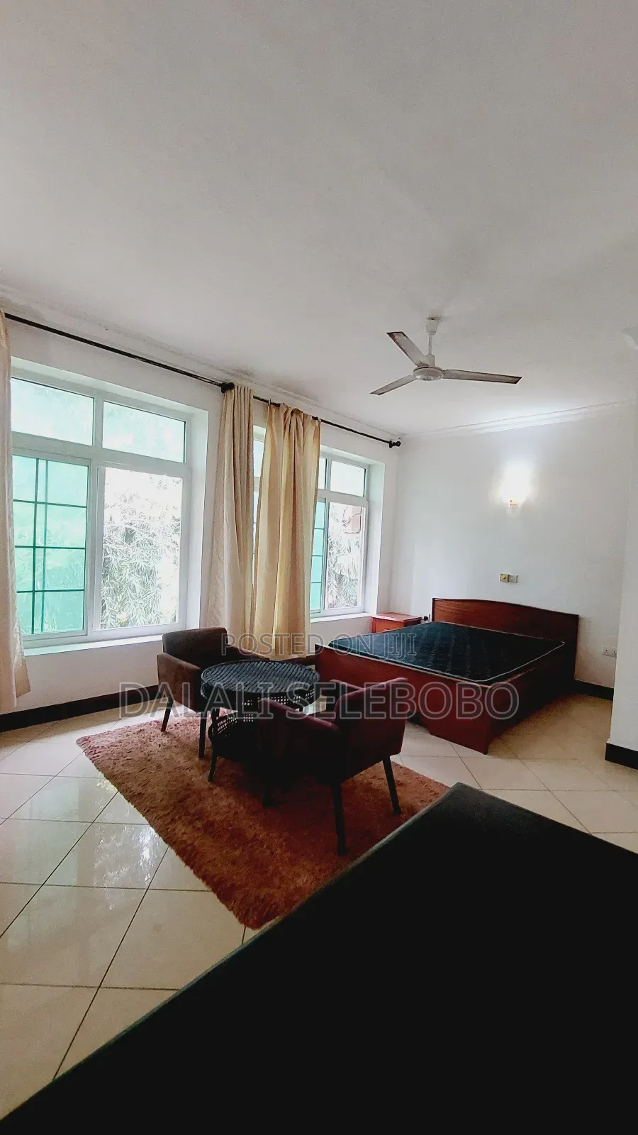 Furnished Studio Apartment in Bahar Beach, Kinondoni for rent