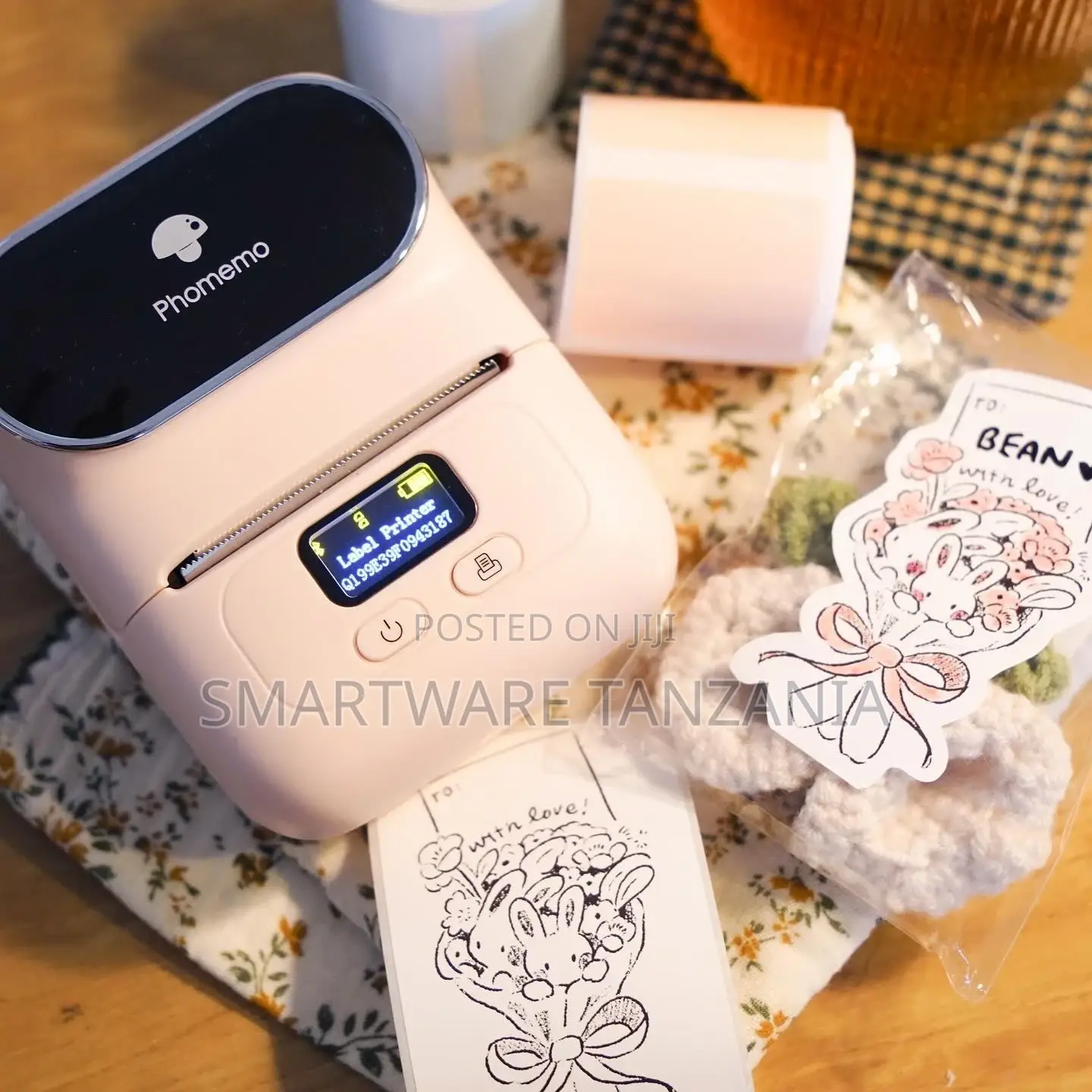 Portable Label Printer Ink Free Printer For Android Ios