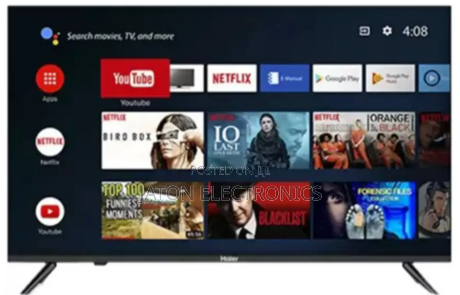 Haier 65 Inches Smart Android Tv 