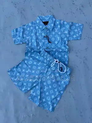 LV Full Set Short Pens Shirt