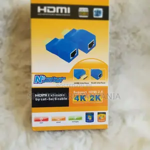 HDMI To RJ45 Adapter Ethernet Cable Extender Converter
