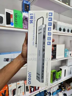 3.0 USB C Hub (14-in-1), Type C Docking Station With HDMI