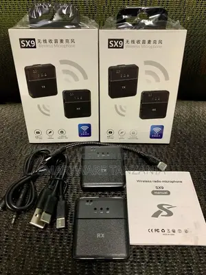 Android/iPhone 3 In 1 Wireless Microphone Audio Video Mic