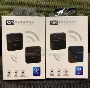 Wireless Microphone Video Recording Mic Android/iPhone/Pc