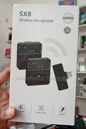 Wireless Lavalier Microphone Cell Phone Short Video Live Mic