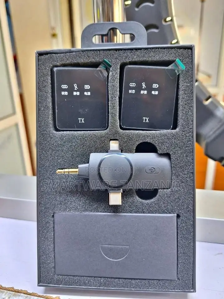 Wireless Video Recording Mic For Interview, Vlog, Youtube