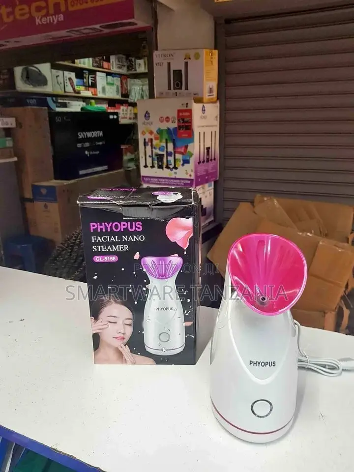 3-in-1 Facial Steamer Vaporizer Women Beauty Spa At Home