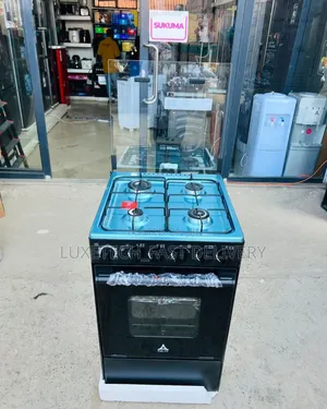 Delta Gas Cooker 4 Burners + Gas Oven 50x50cm