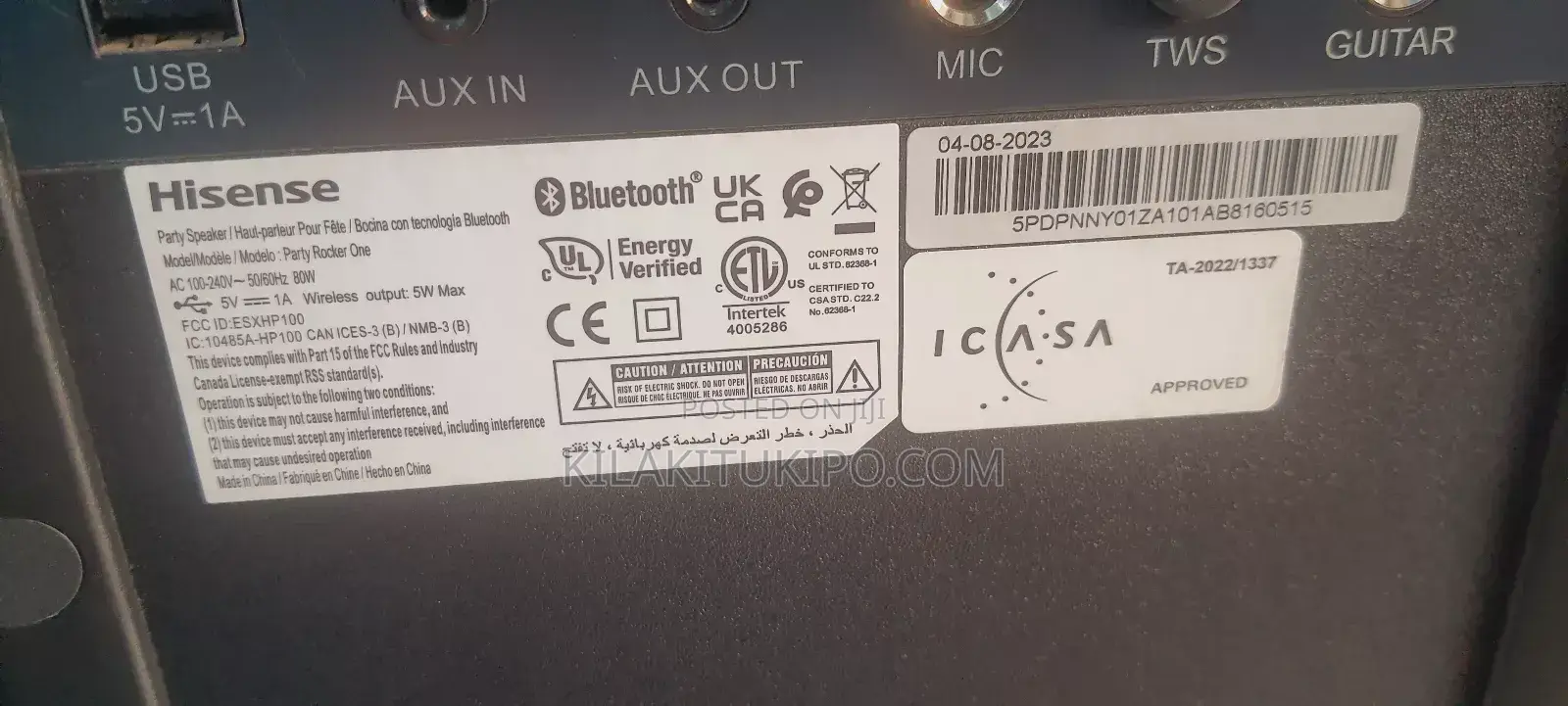 Hisense Party Speaker 300W