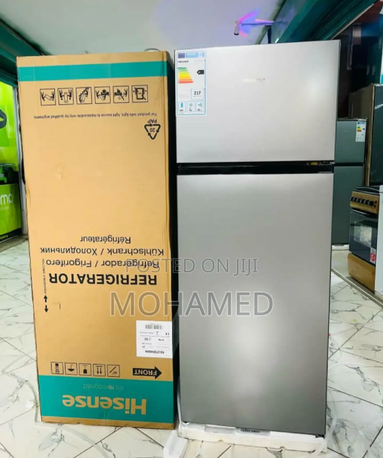 Hisense Fridge/Friji 205L(Model Rd27)