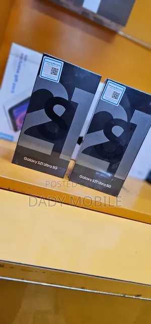 New Samsung Galaxy S21 Ultra 5G 128 GB Black