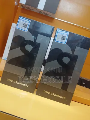 New Samsung Galaxy S21 Ultra 5G 128 GB Black