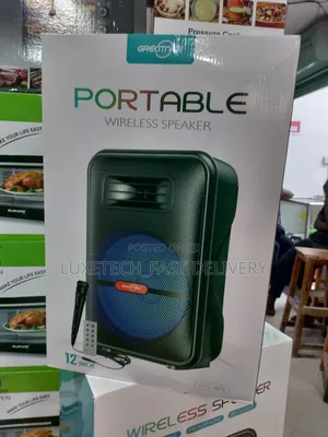 Speaker Ya Matangazo Inch 12 Ya Kuchaji (Wireless Speaker)