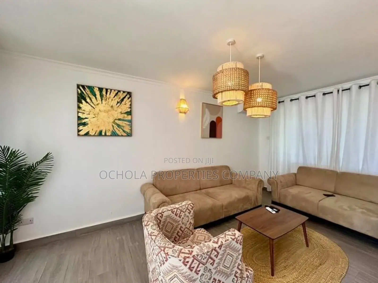 Furnished 3bdrm Apartment in Masaki for rent