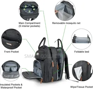 Multipurpose Baby Changing Bag Backpack