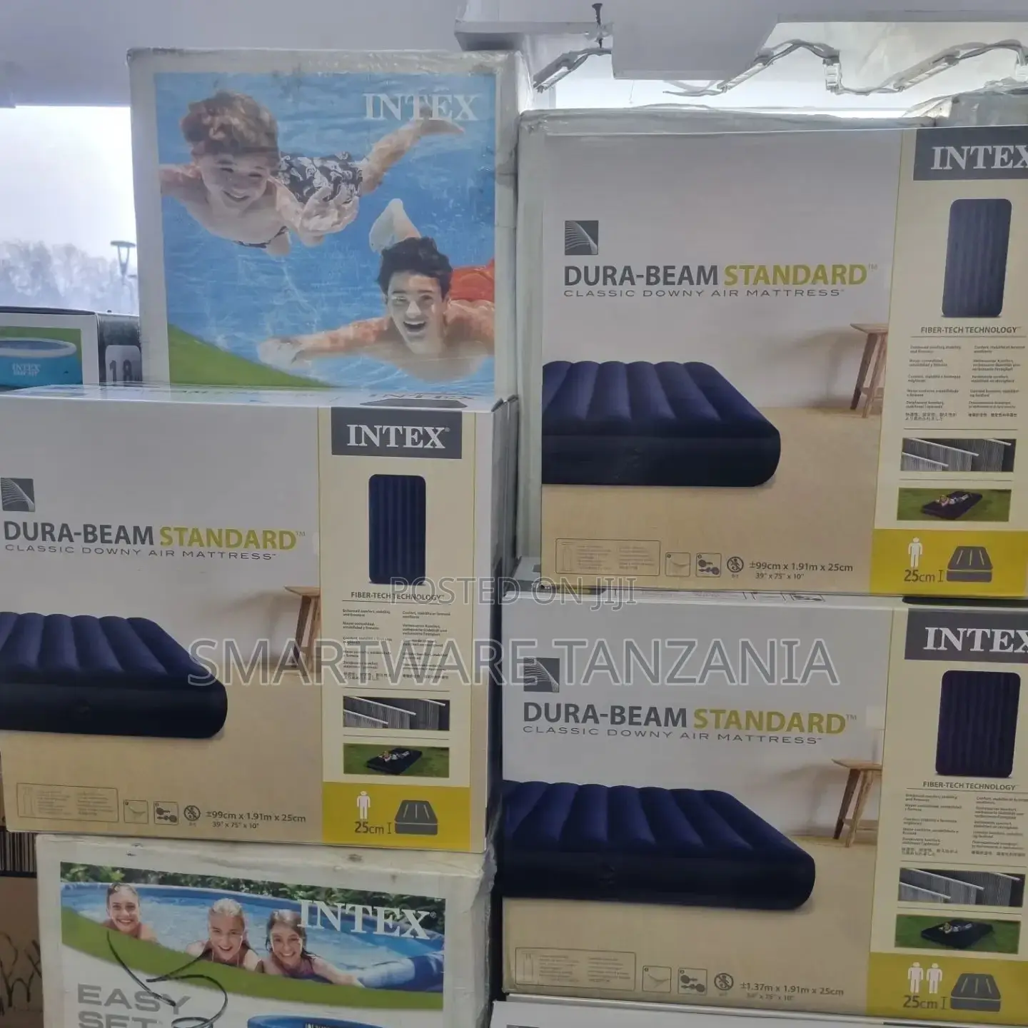 Camping Blow Up Air Mattress Inflatable Foldable Air Bed