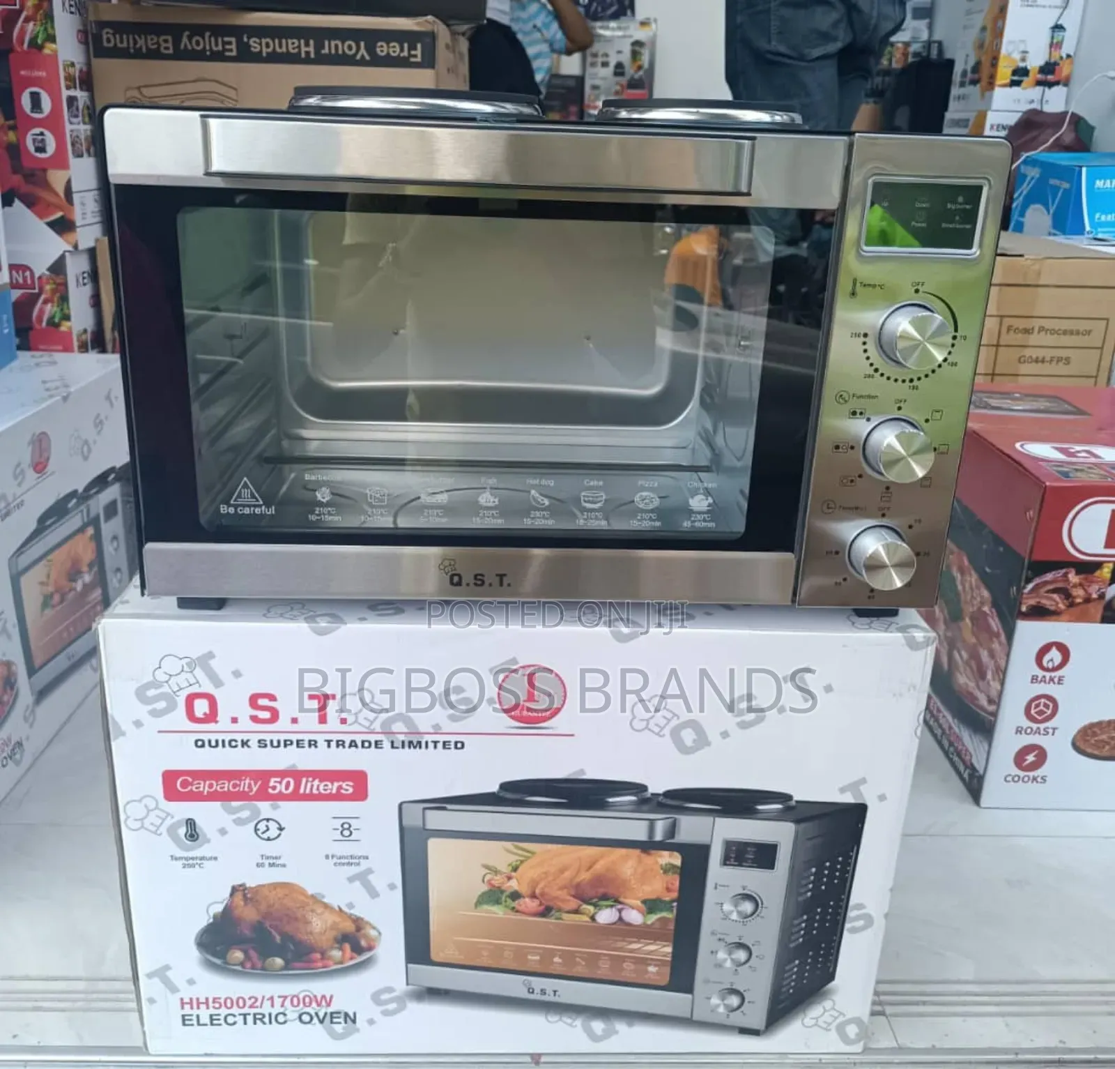 Q.S.T Oven Majiko Juu 50L