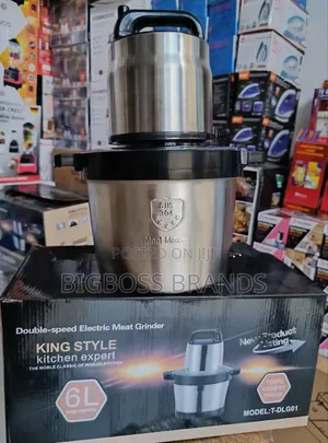 Double Speed Electric Meat Grinder 6L