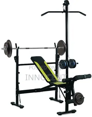 Multifunctional Bench With Weight