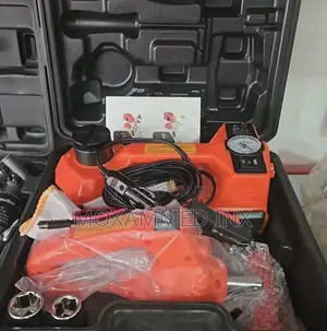 3 in 1 Jack, Compressor, Impact Wrench