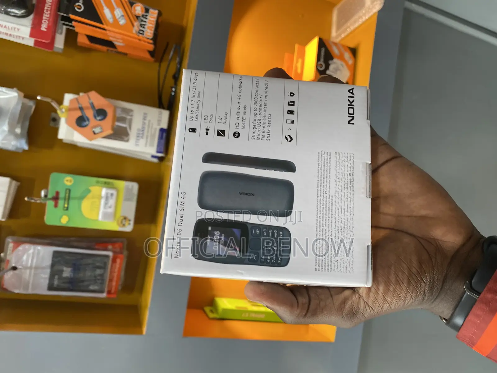 New Nokia 106 Black