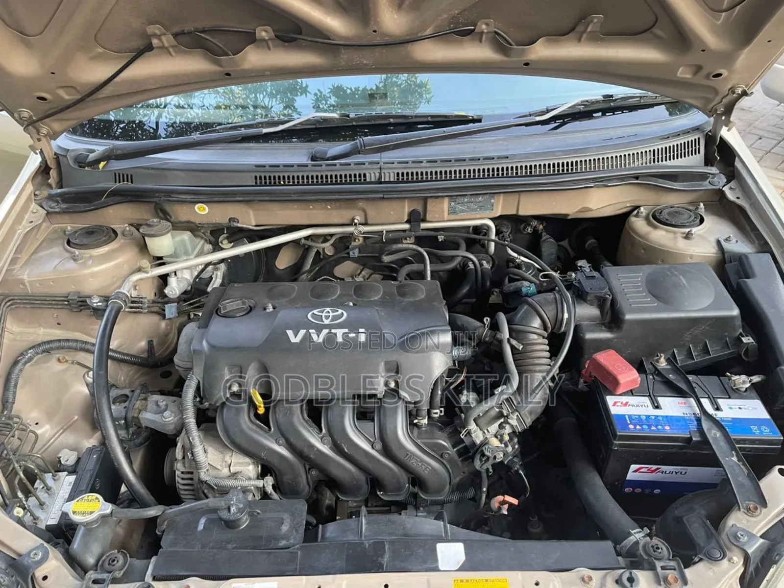 Toyota Corolla RunX 1.5 X AWD 2004 Gold