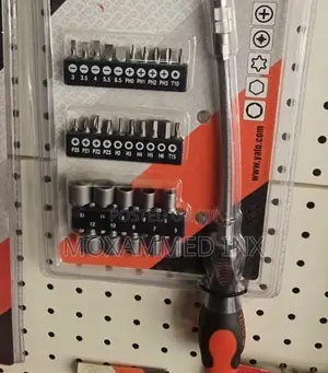 YATO Flexible Screwdriver With Bits Set 31pcs Double