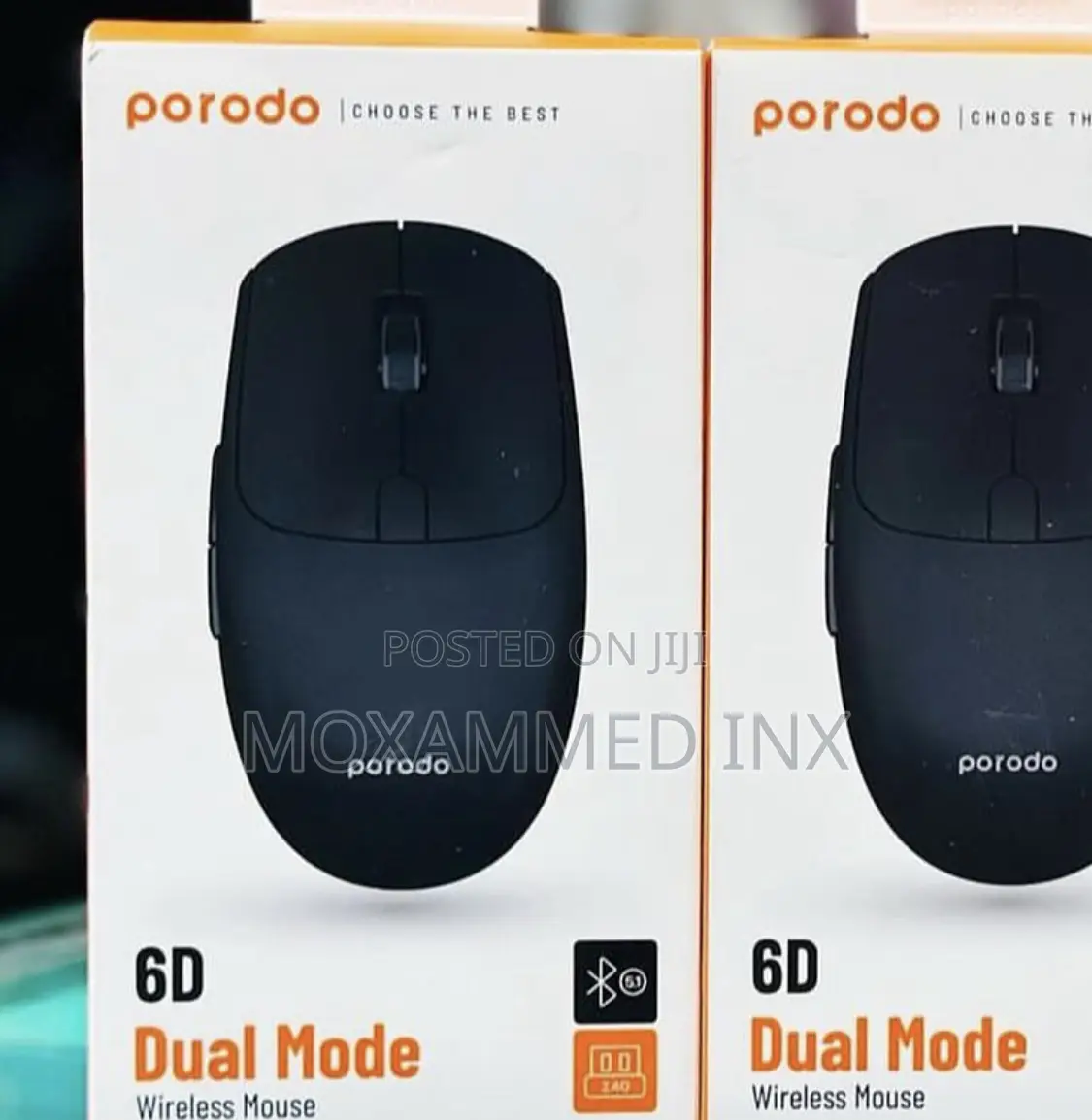 Porodo 6D Dual Mode Wireless Mouse
