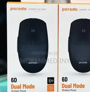 Porodo 6D Dual Mode Wireless Mouse