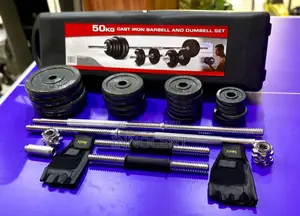 Chrome Dumbell Set 50kg