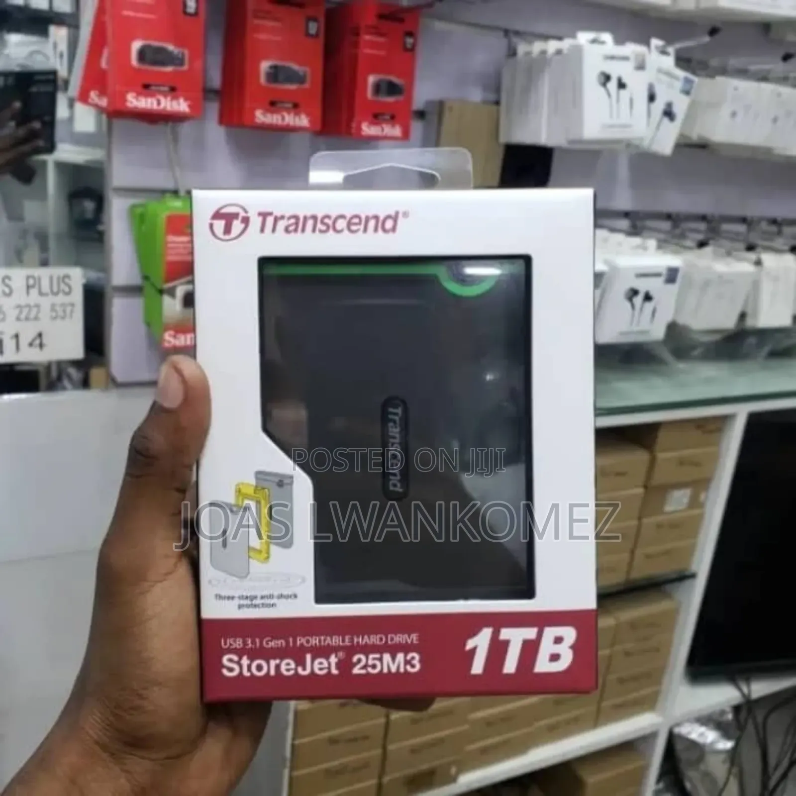 Transcend External Hard Disc(1TB).