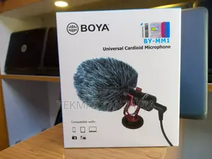Boya Proffesional Microphone for Camera Phone and Pc | Bymm1