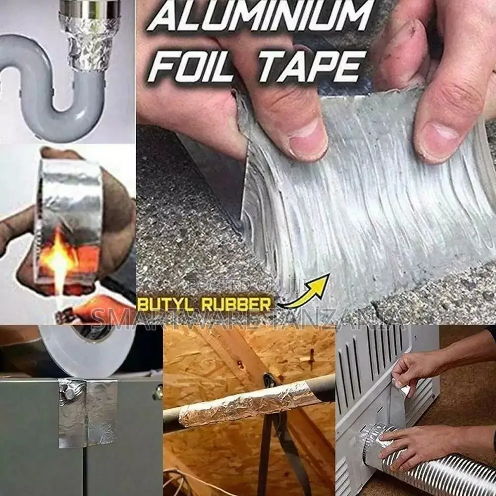 Super Strong Waterproof Tape Butyl Seal Rubber Aluminum Tape