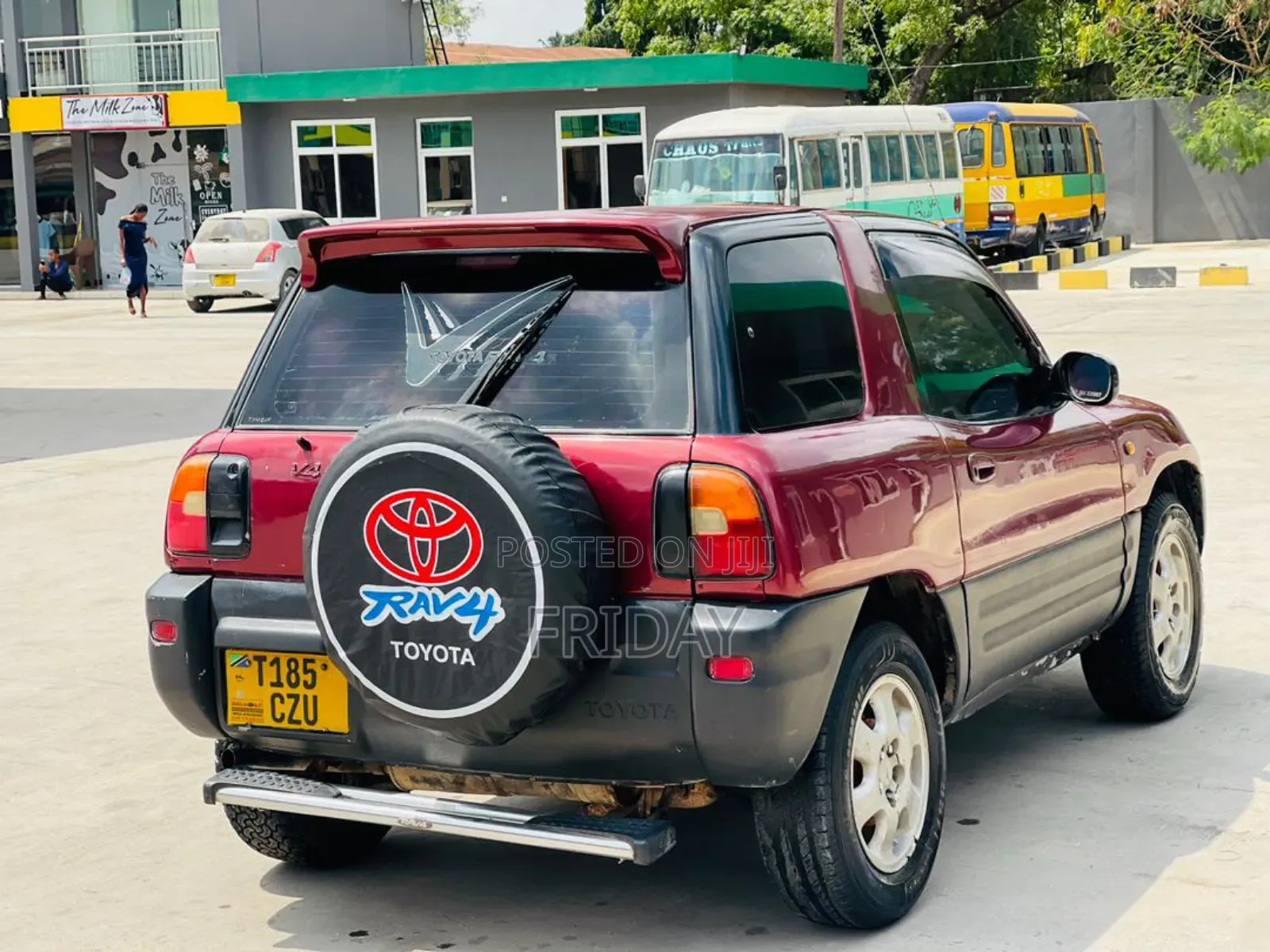 Toyota RAV4 Automatic 2002 Red