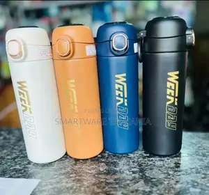 Vacuum LED Temperature Touch Display Thermal Bottle Flask