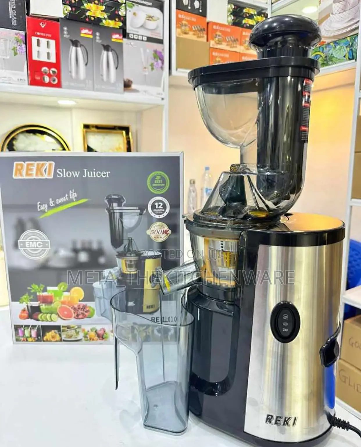 Reki Slow Juicer 500W