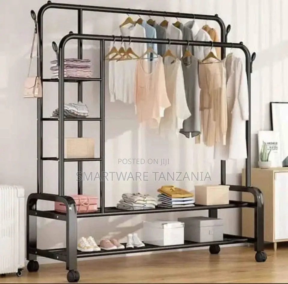 Clothing Garment Rack Hanger Heavy Clothes Display Rack
