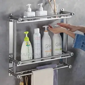 2 Tier Stainless Steel Towel Rack