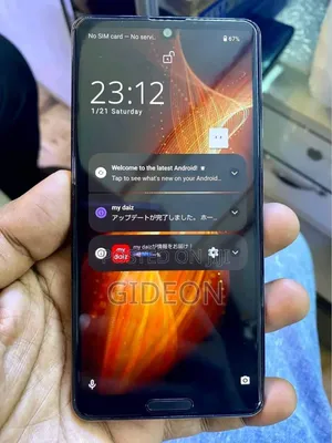 Sharp Aquos sense5G 64 GB Blue