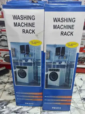 Washing Machine Rack, Height-Adjustable Tumble Dryer Stand