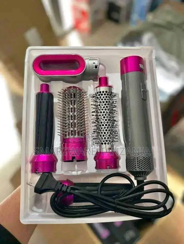 5 In 1 Multi Functional Hair Brush Dryer Styler Volumizer