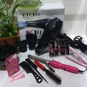 Hair Dryer Blow Dryer Hair Tools- Flat Iron, Tongs, Manicure