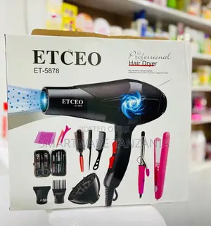 Hair Dryer With Diffuser Fast Drying Dryer Damage Protection