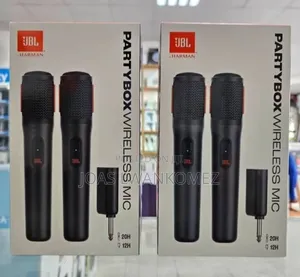 JBL Partbox Dual Wireless Microphone.