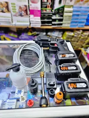Portable Rechargeable Pressure Washer With 2 Pieces Of 48V